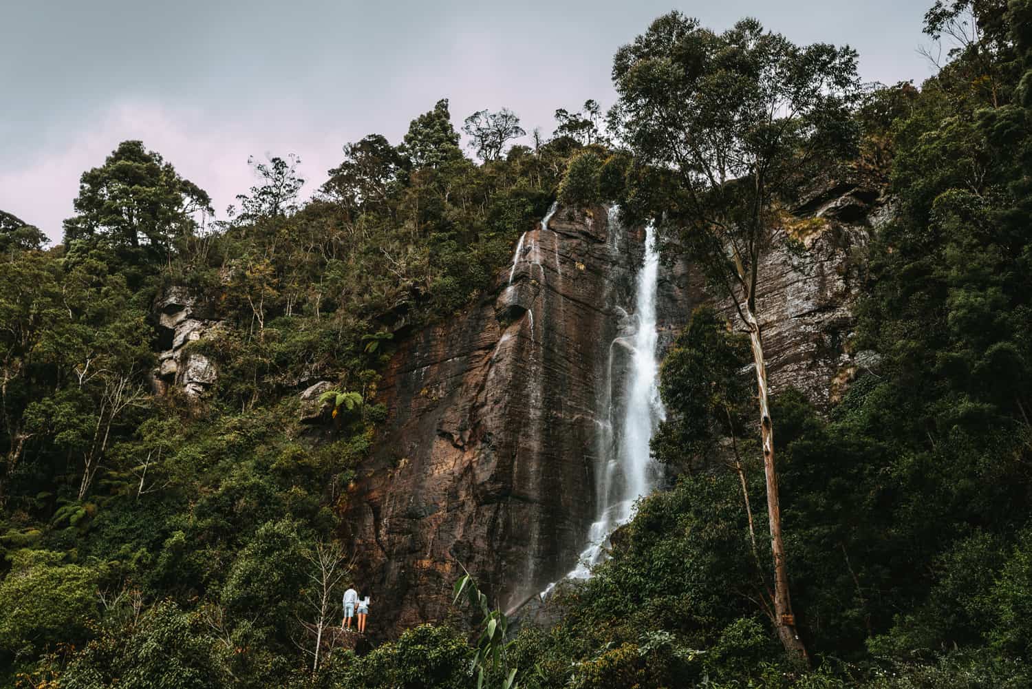 Lovers Leap waterfall