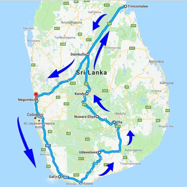 Sri Lanka babymoon itinerary 4