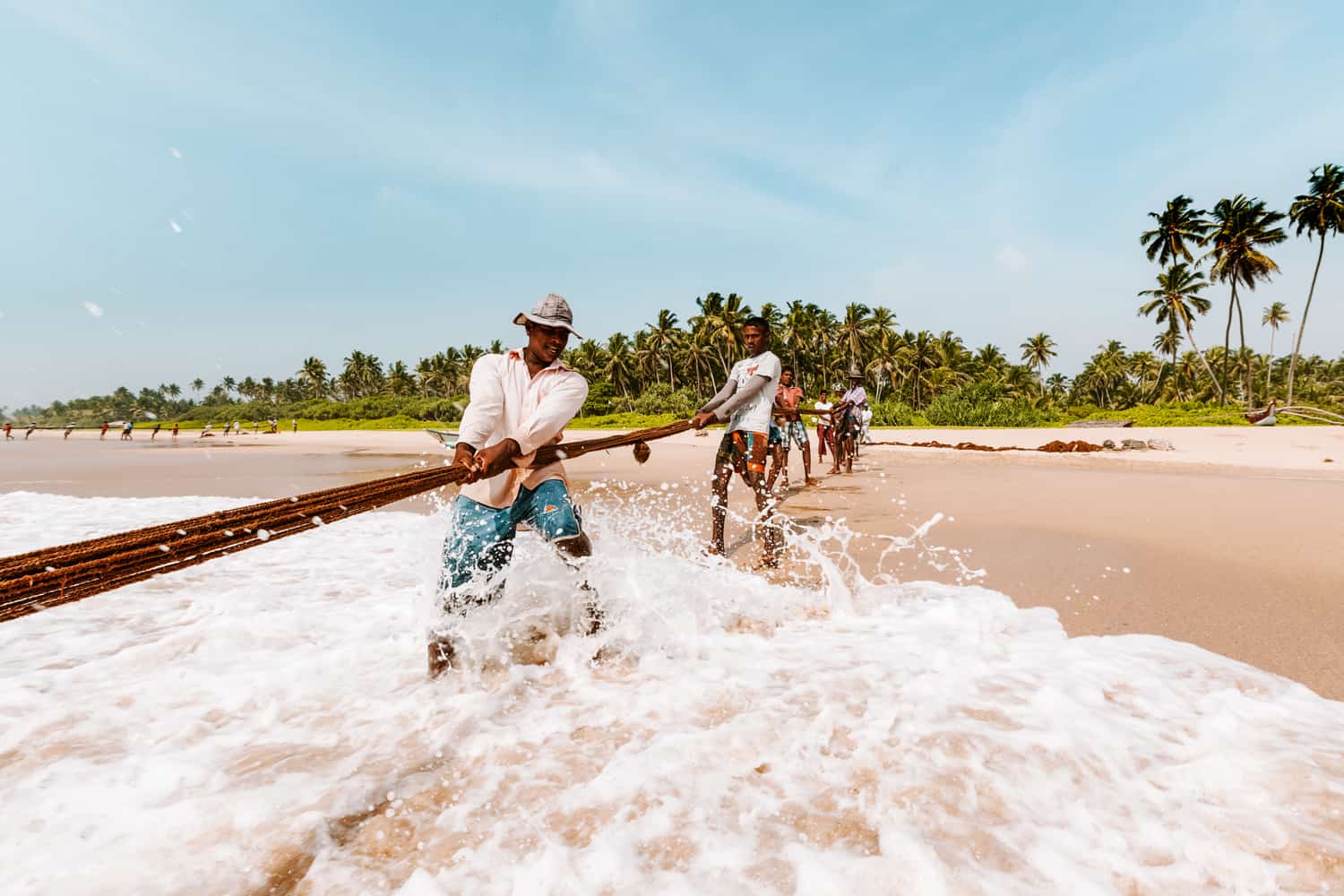 Fishermen in Negombo