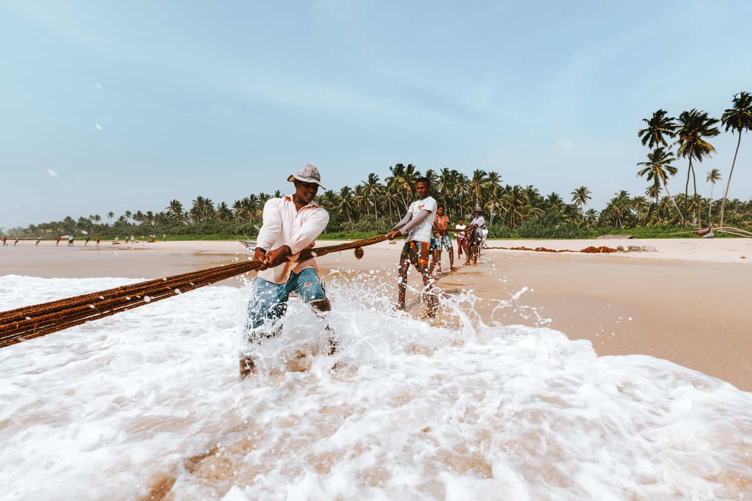 Fishermen in Negombo