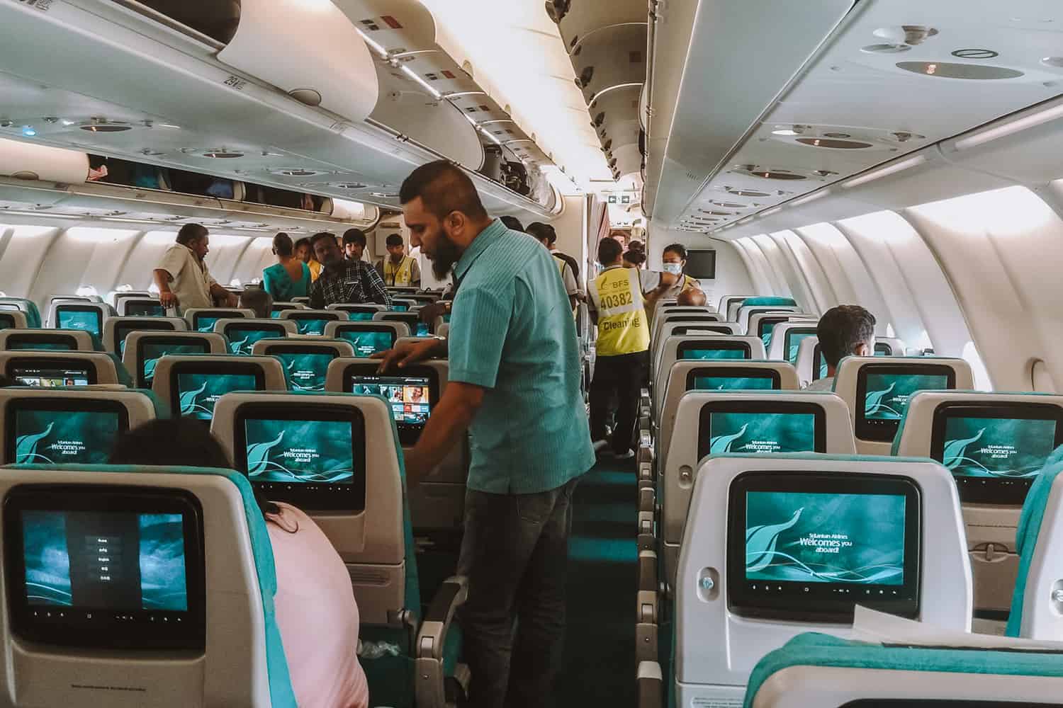 Return flight from Maldives