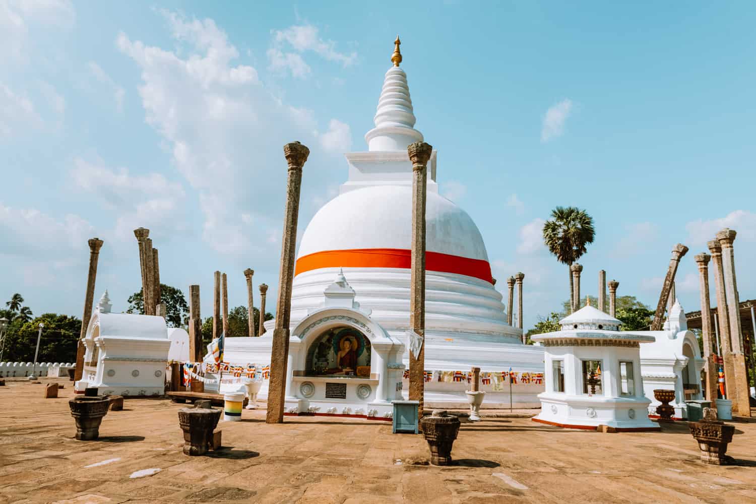 Thuparamaya Stupa in Anuradhapura