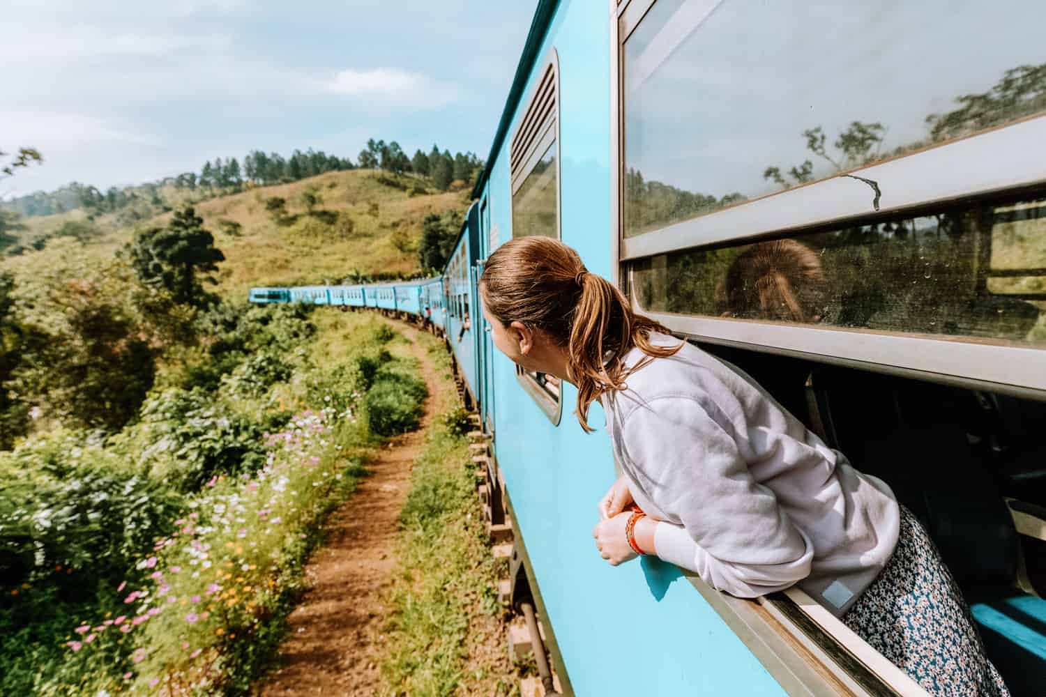 Scenic train ride in Ella