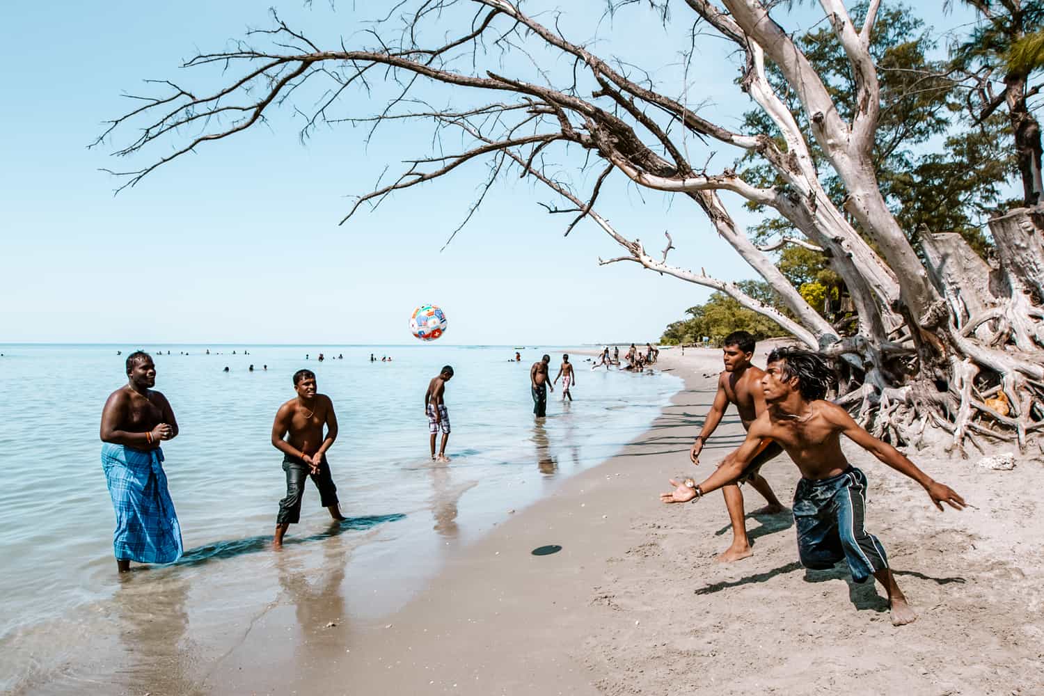 Casuarina Beach in Jaffna 