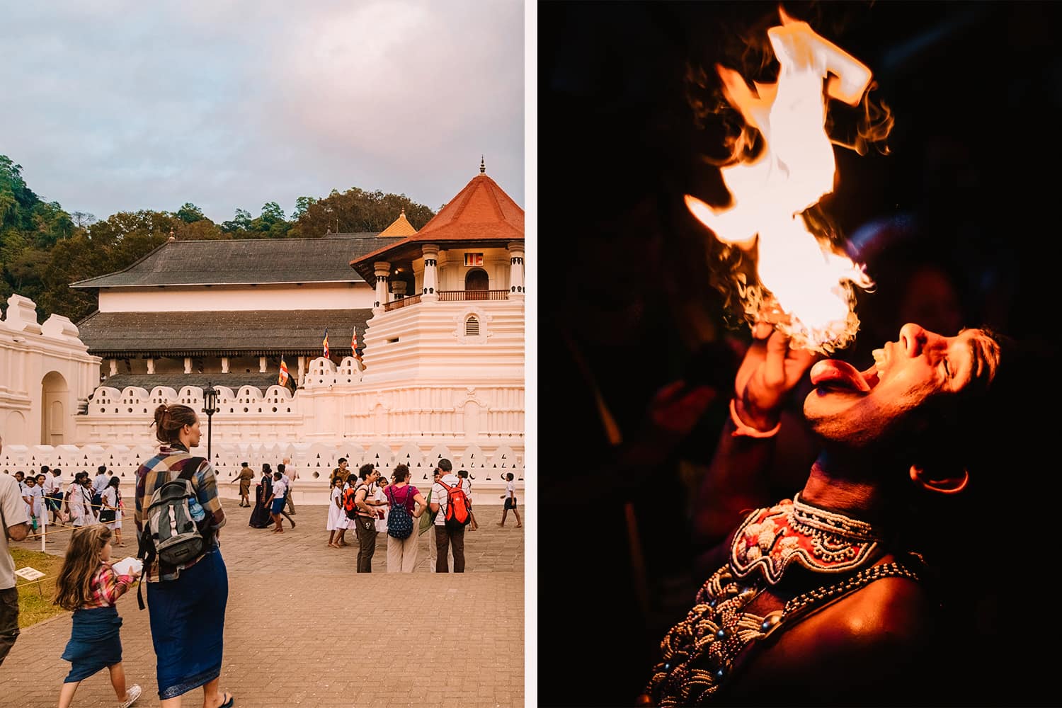 Temple of the tooth and Kandy dance show