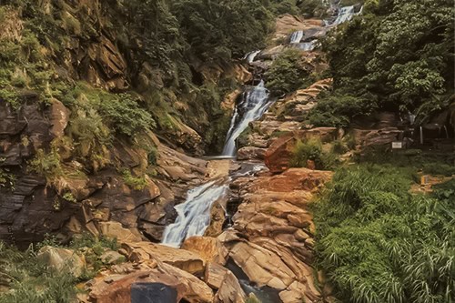 Ravana Falls Sri Lanka